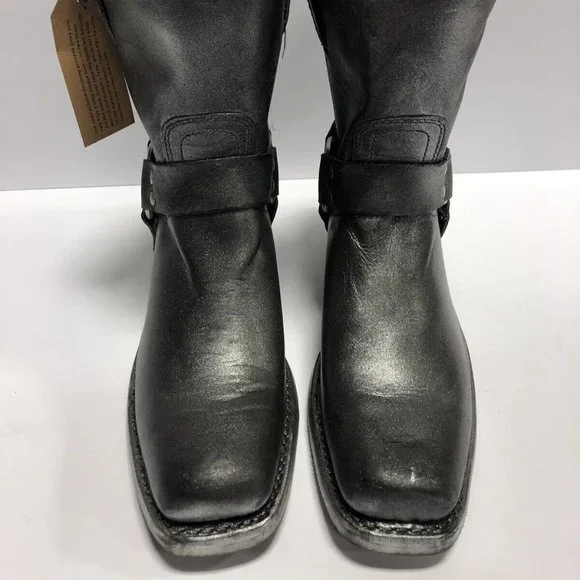 Frye Women’s Harness 8R Boot Black/Multi Leather Size 9.5 M - Picture 3 of 6